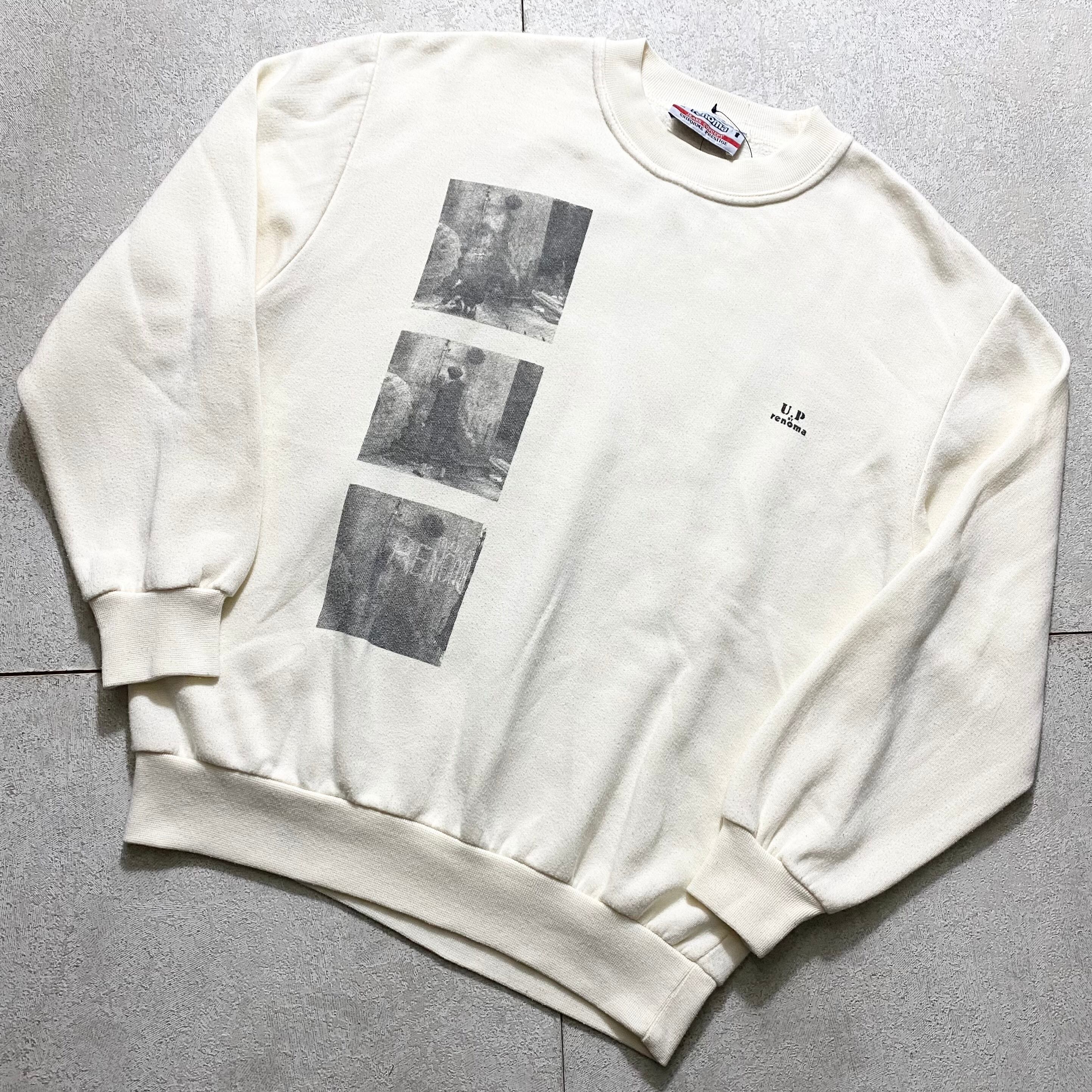vintage RENOMA good photo print sweat shirt | NOIR ONLINE