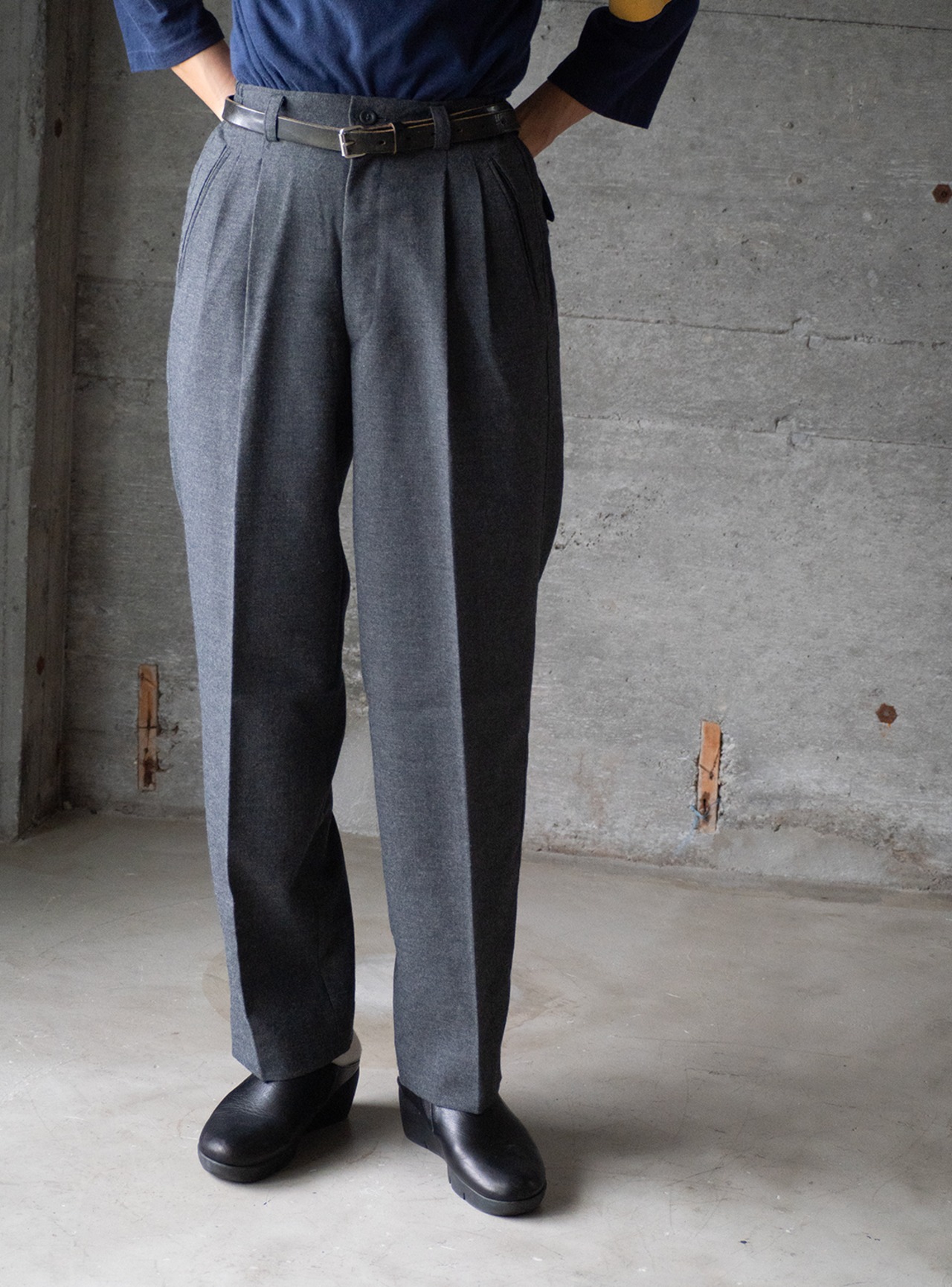 unknown 1990s Polyester rayon trousers