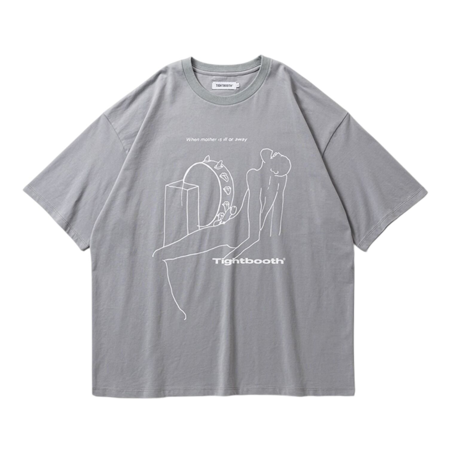 【TIGHTBOOTH】NEW GEAR S/S T-SHIRT (Gray)〈国内送料無料〉