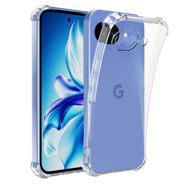 CAKUPAJC 対応 Google Pixel 10A ケース 米軍MIL規格 耐衝撃 高耐黄変 四隅衝撃吸収構造 6.3インチ クリア