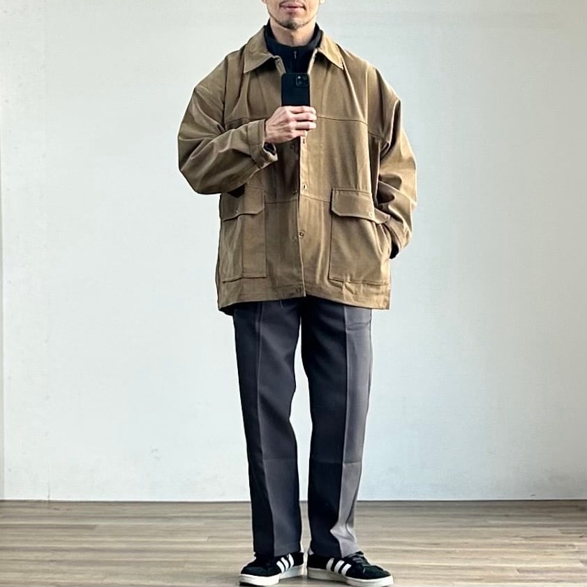 25AW》【KELEN】VEGAN SUEDE COVERALL 