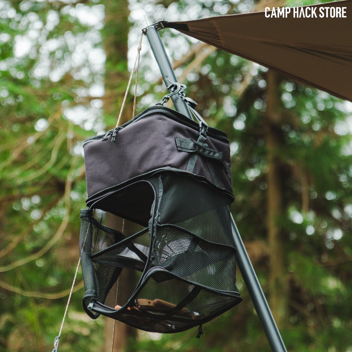 収納と水切りの合体「コンテナ＋ドライ」 | CAMP HACK STORE