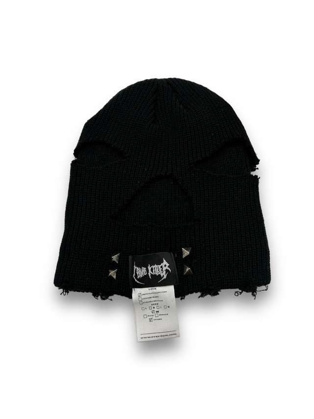 【DESTRUCION9】gohst studs beanie