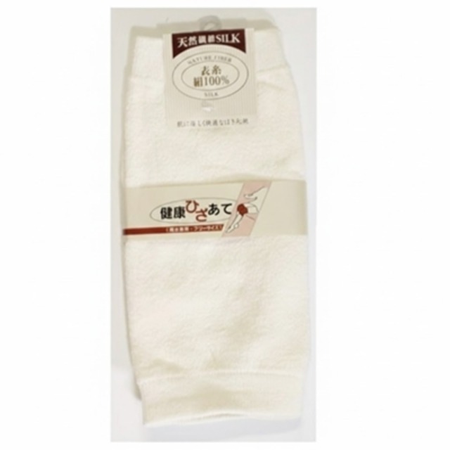 mk-5759 	シルク健康ひざウォーマ－＆サポーター（厚手） 日本製　カーメル激安価格１３１０円→驚異の在庫一掃価格１１１３円