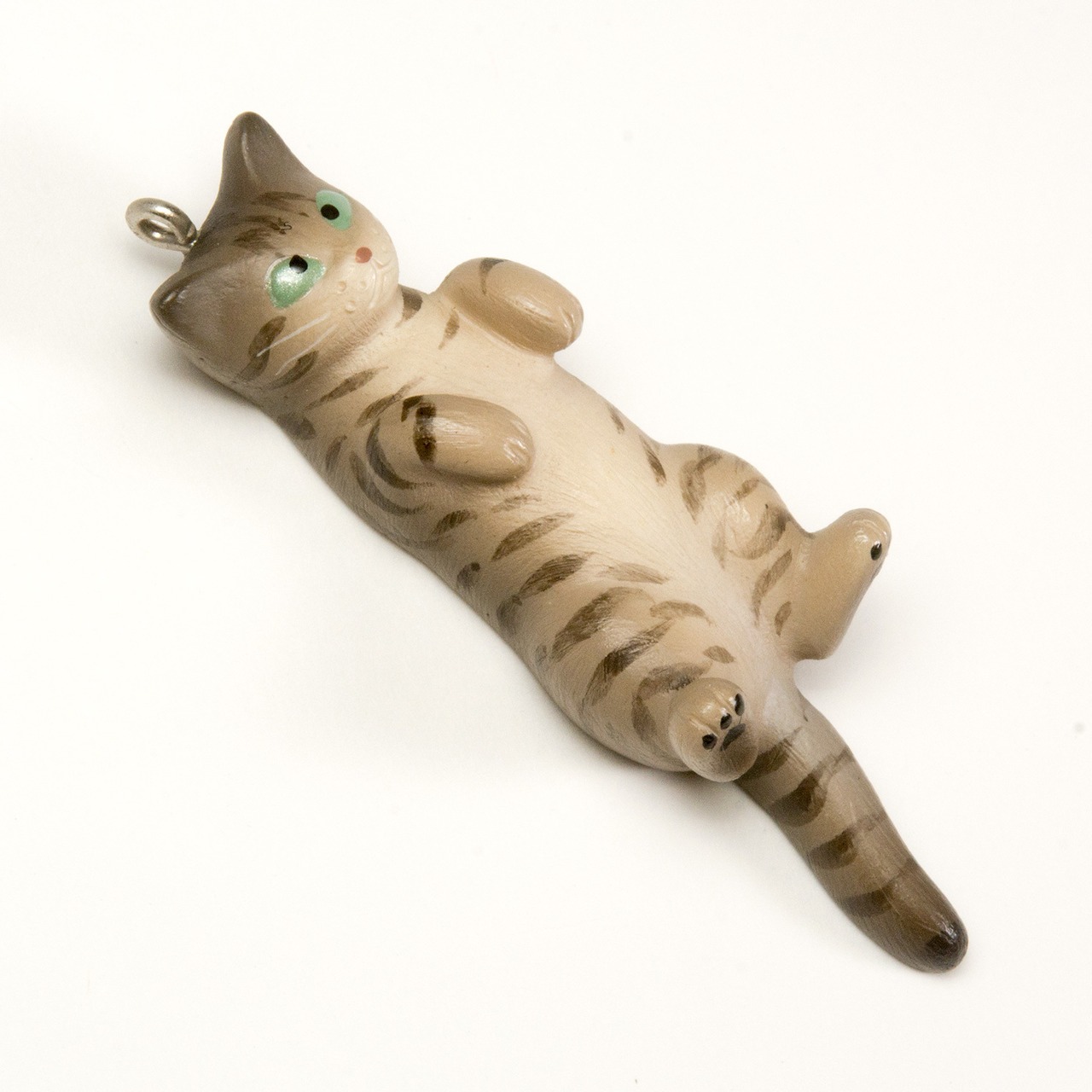 ペットラバーズ 猫どん LadyCat vol,7 サバトラ ビーズ ストラップ N-2707