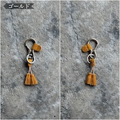 キーリング タッセル スウェード
