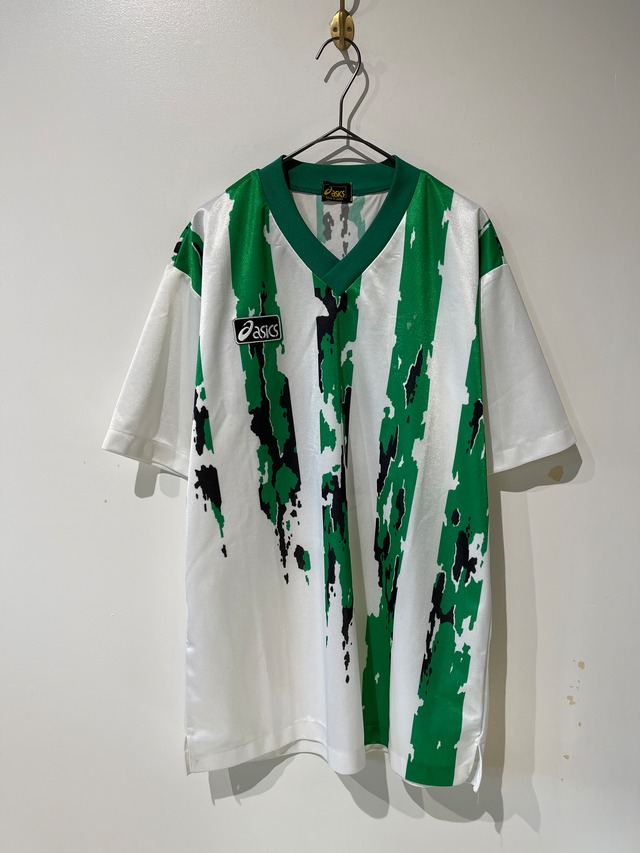 （SH969）90's OLD asics game shirt