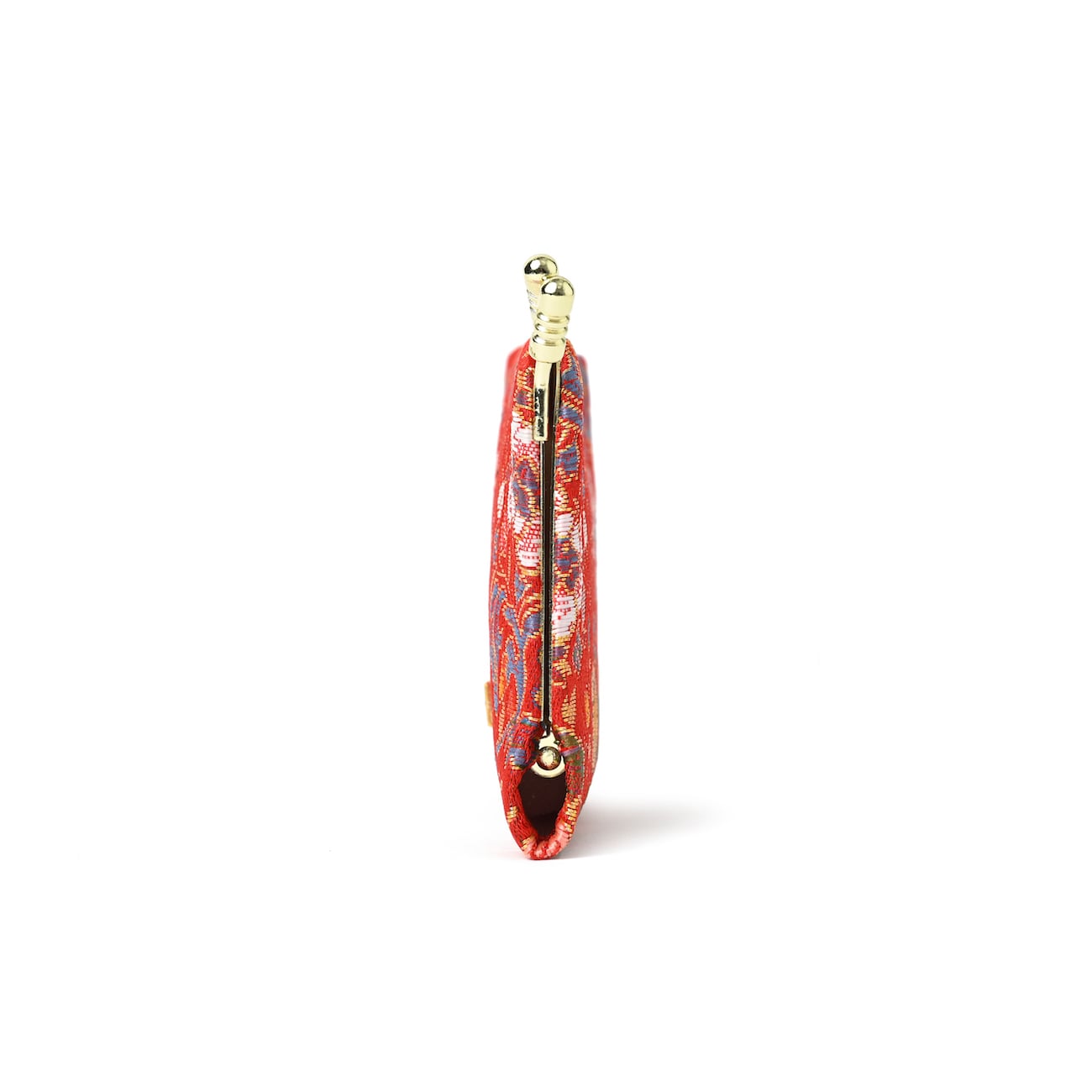 西陣織ミニ財布(カードケース) FLORAL / NCC17 | Tomorrow Fabric