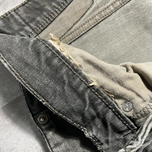 【W33 L30】 usa levi's 先染ブラック リーバイス 559 詳細写真9