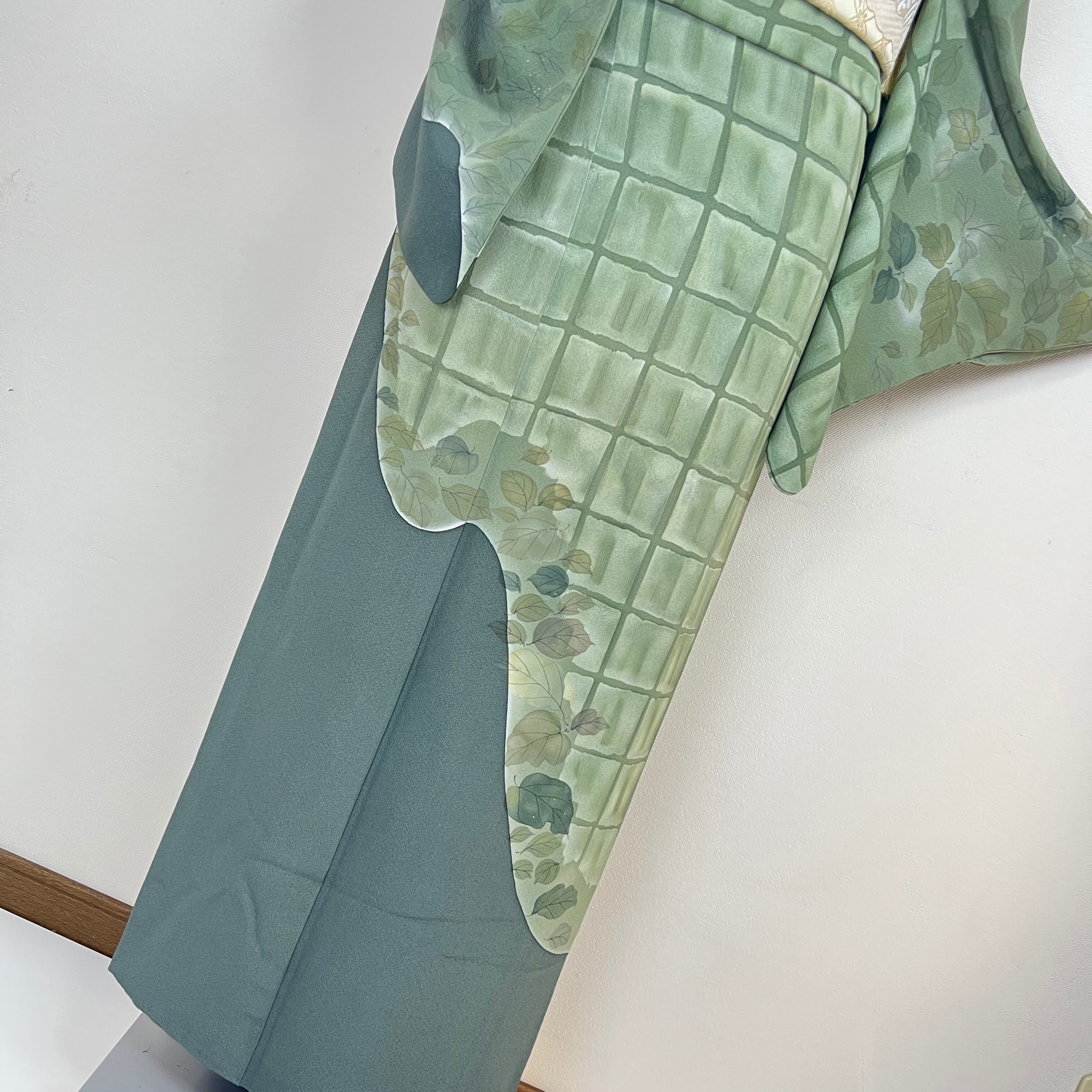 上品【友禅】手描き友禅 訪問着 正絹s697 | 着物 夢美月