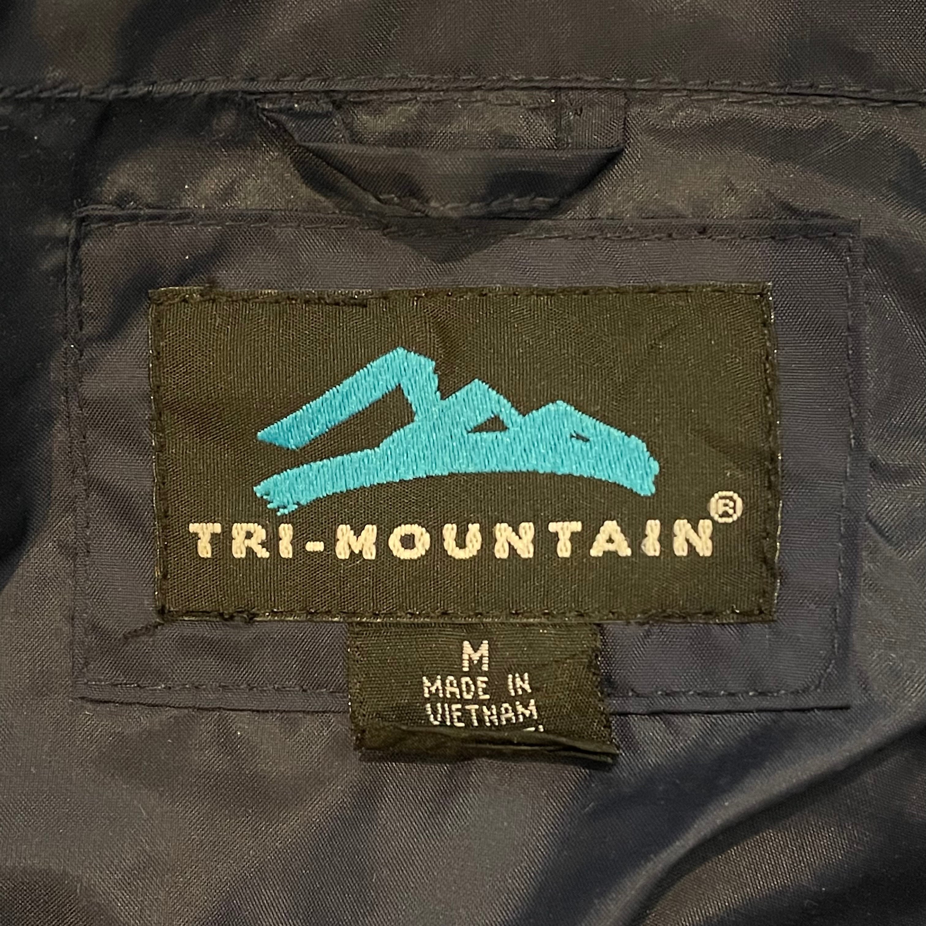 【Tri Mountain ナイロンジャケット 5XL 刺繍ロゴ 台湾製A502