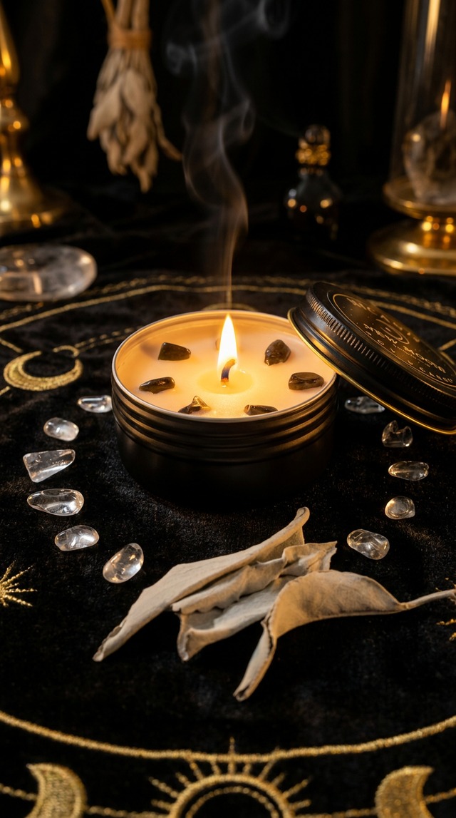 新月の浄化儀式セット　New Moon Reset Ritual    ― 手放しと始まりのおまじない ―