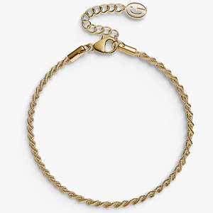 rope chain bracelet (gold) #b84
