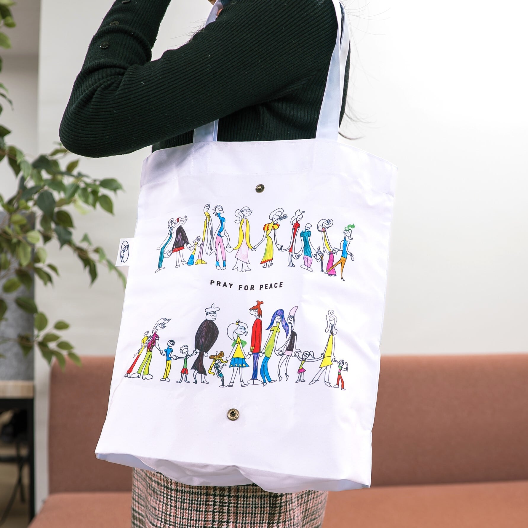 2025年 阪神タイガースリーグ優勝記念ロゴ入りオリジナルトートバッグ 2025阪神タイガース・リーグ優勝記念ロゴ・デニムミニトートバッグ