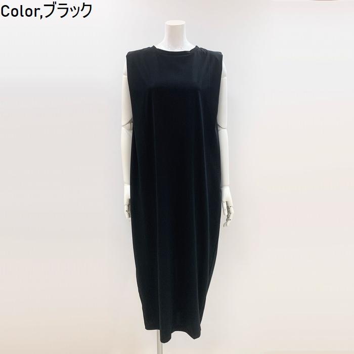 ノースリーブワンピース 111-58300 ikitsuke tokyo ひんやり涼しい