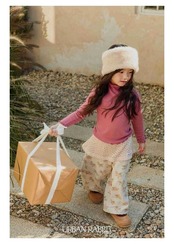 アーバンラビット / URBAN RABBIT / ニットラップ花柄パンツ / 韓国子供服 / キッズ / 26winter〖取寄〗*XS~XL*