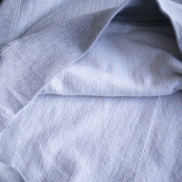 "Champion" loose silhouette gray sweat parka