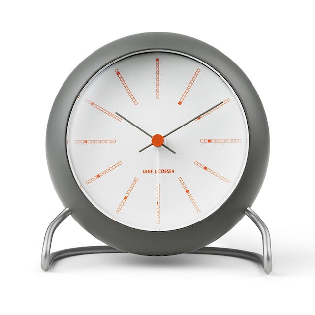 TABLE CLOCK  Bankers 43694 グレー［ARNE JACOBSEN］