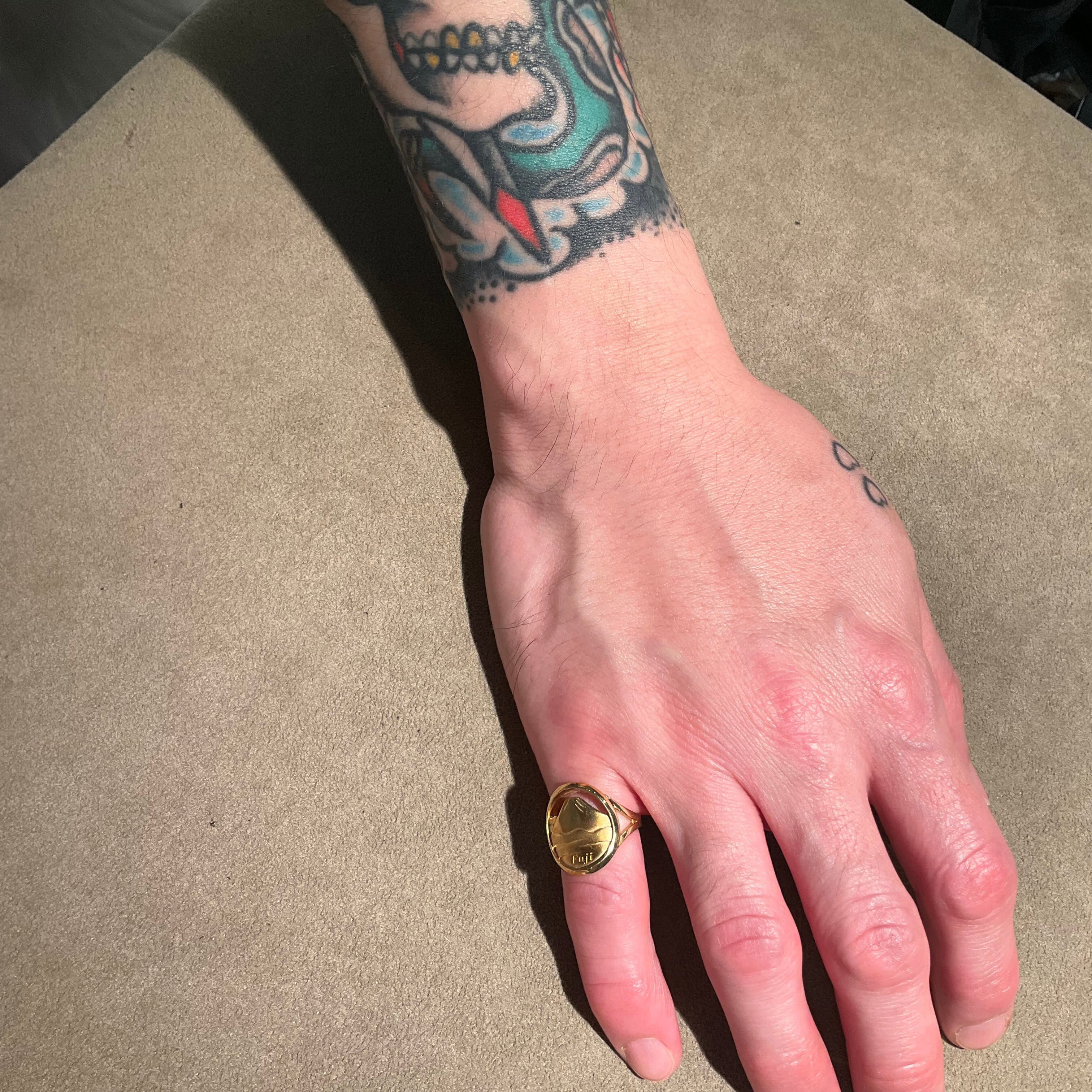 富士山 Ring SIGNET Silver925 accessory Jewelry 指輪 リング