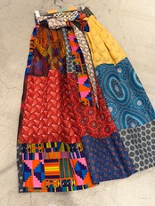 PATIN　アフリカンベルトスカート