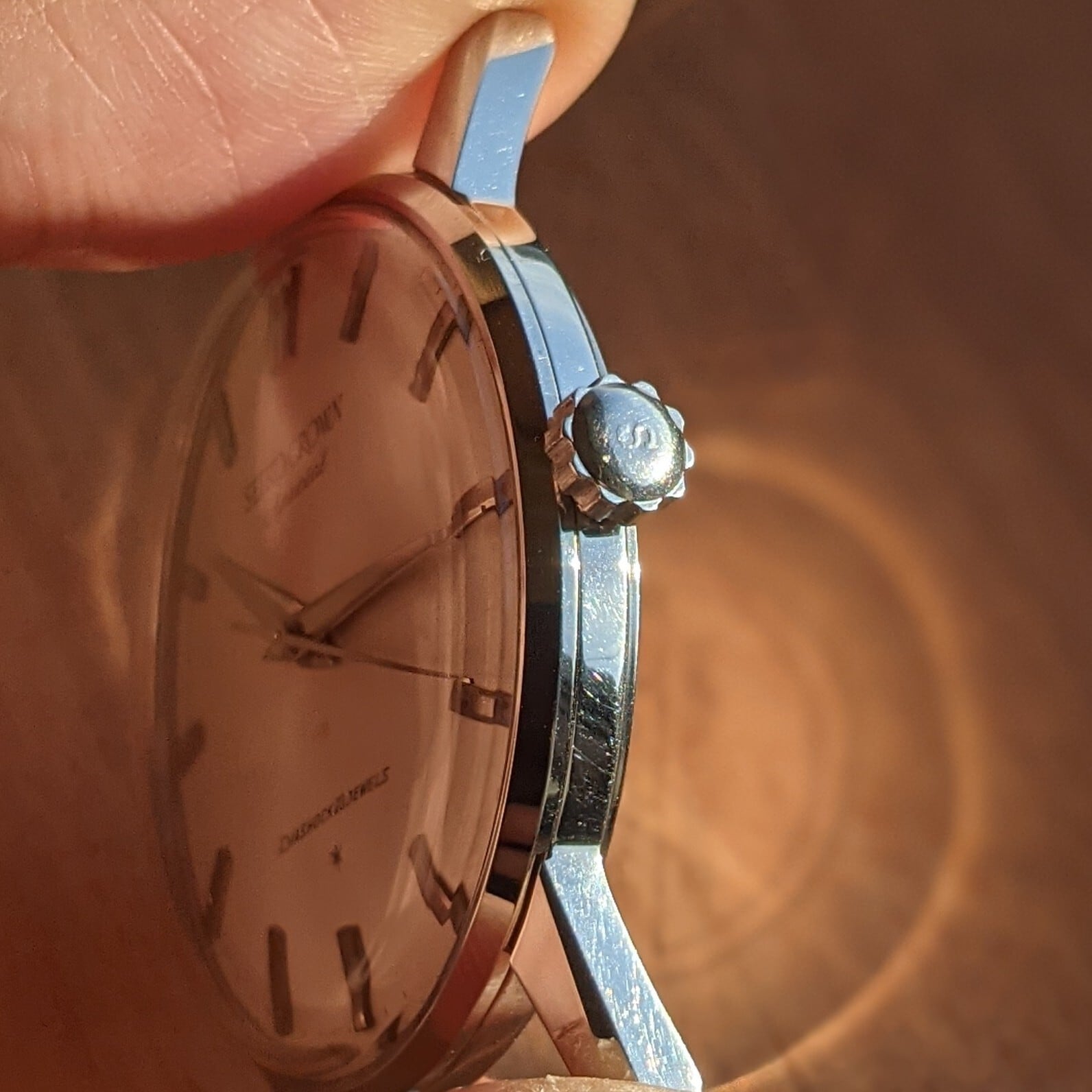 稼働　SEIKO クラウンスペシャル 手巻き時計　15021ケースのみ 稼働 SEIKO クラウンスペシャル 手巻き時計 15021ケースのみ セイコー