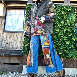 アジアンリメイクデニムパンツ