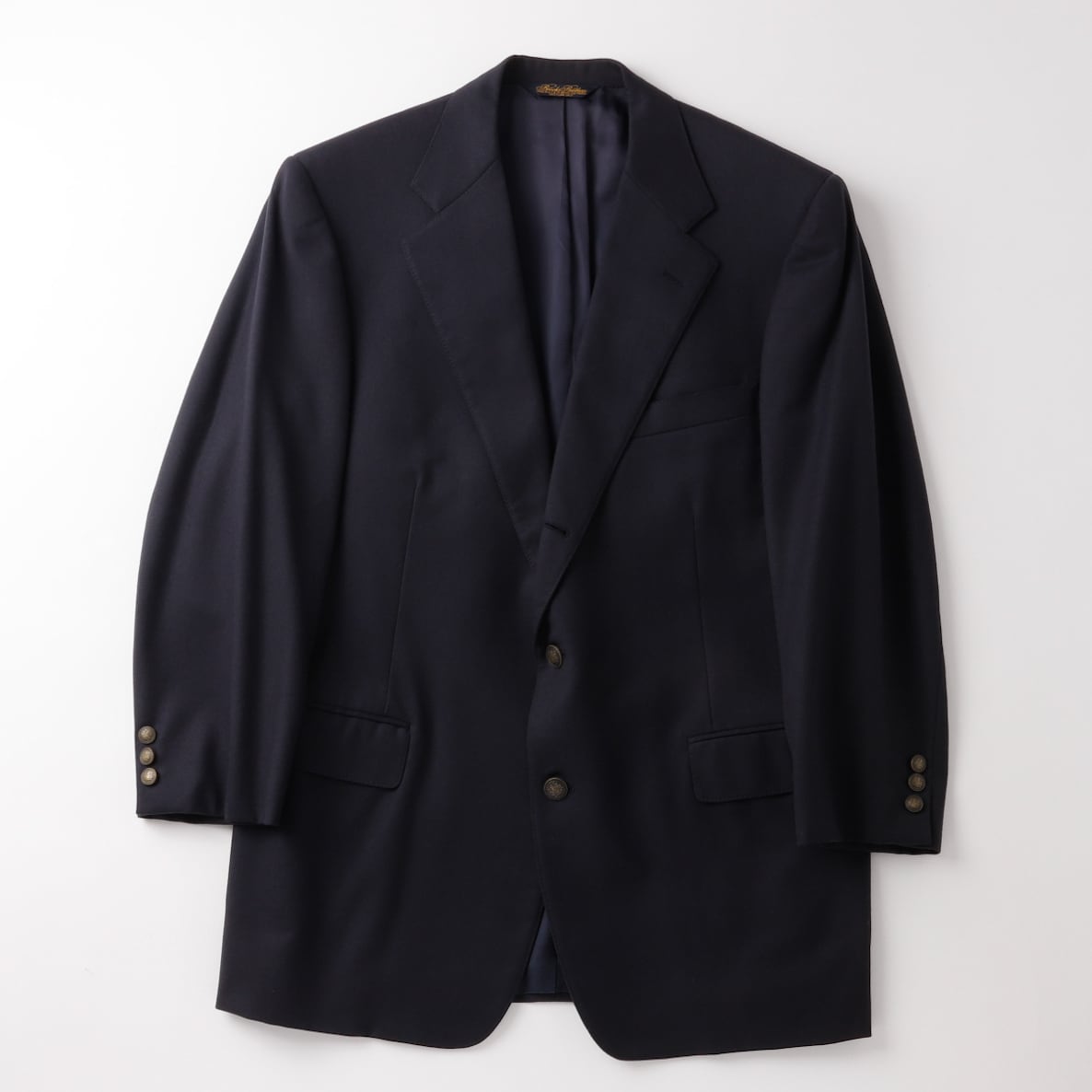 極美品】BROOKS BROTHERS MARKERS flannel wool jacket Navy blazer