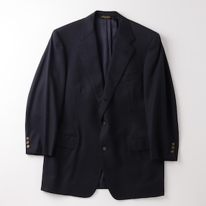 【極美品】BROOKS BROTHERS MARKERS flannel wool jacket Navy blazer size41 made in USA /ブルックス ブラザーズ メーカーズ 高級生地 フランネルウール ネイビー ブレザー ジャケット サイズ41 メタルボタン 3つボタン アメリカ製 定価約18万