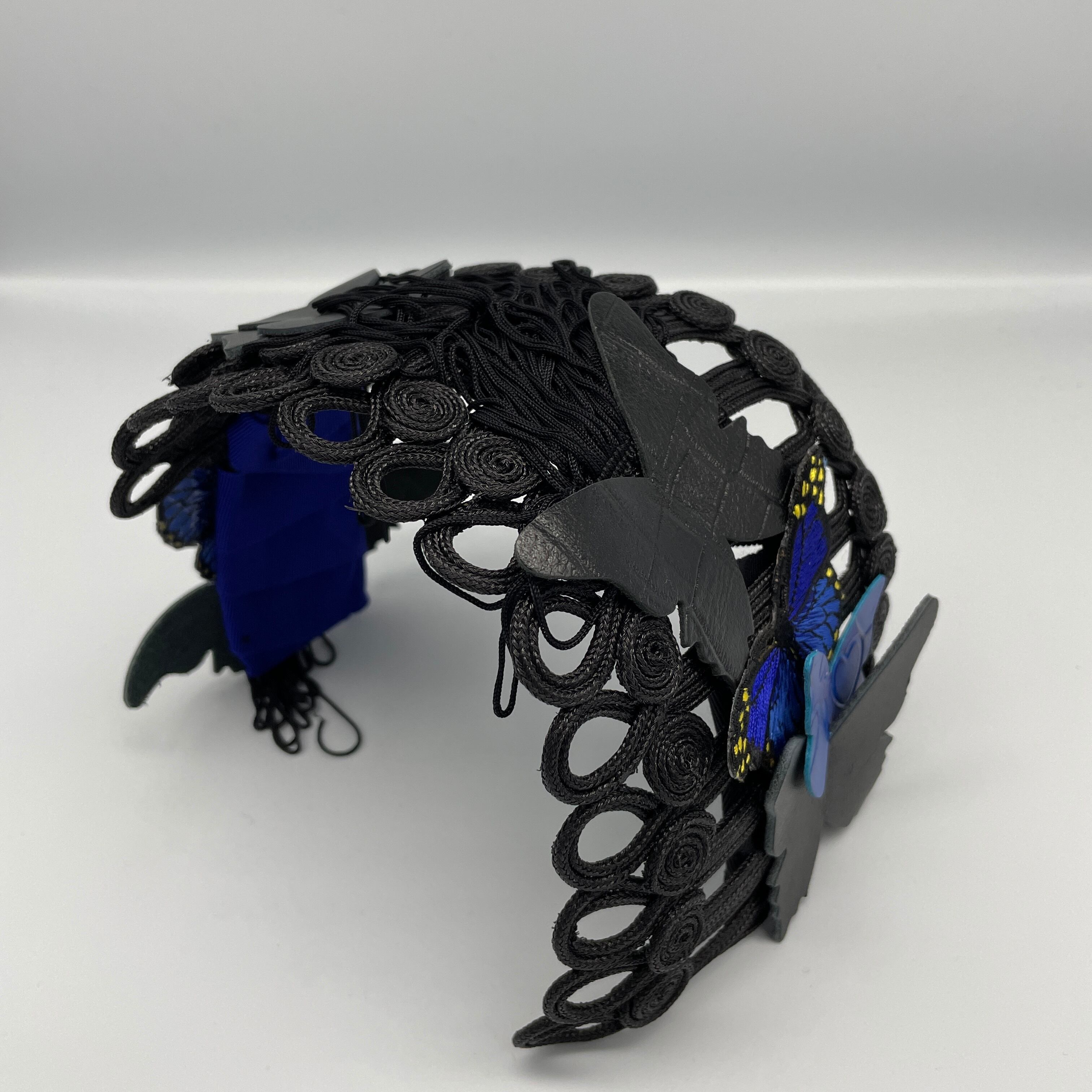 tsubakian×yuminiqueコキーユレースヘッドドレス 王道ブラック そそぐ