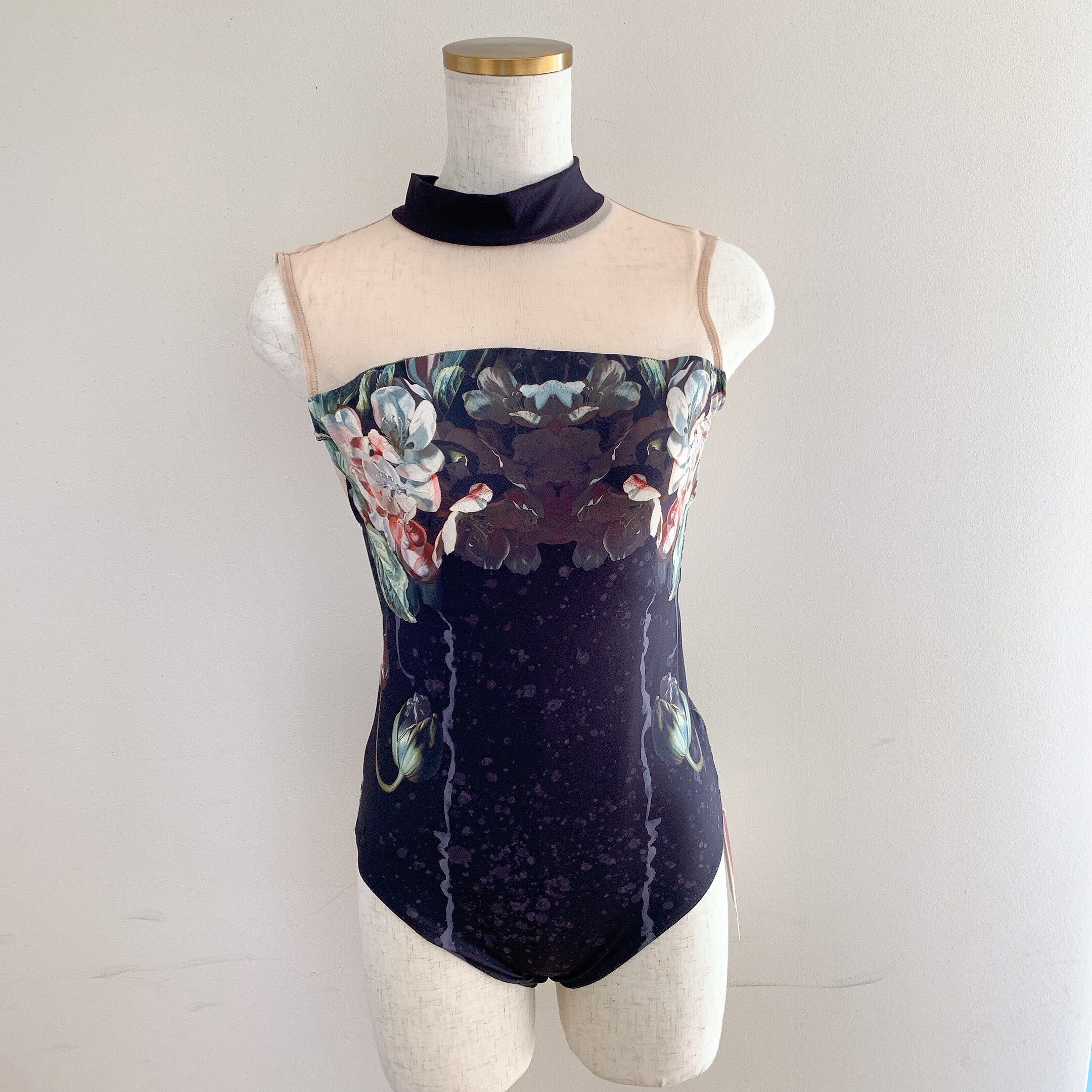 Maldireバレエレオタード 超美品 MALDIRE バレエ レオタード chacotto