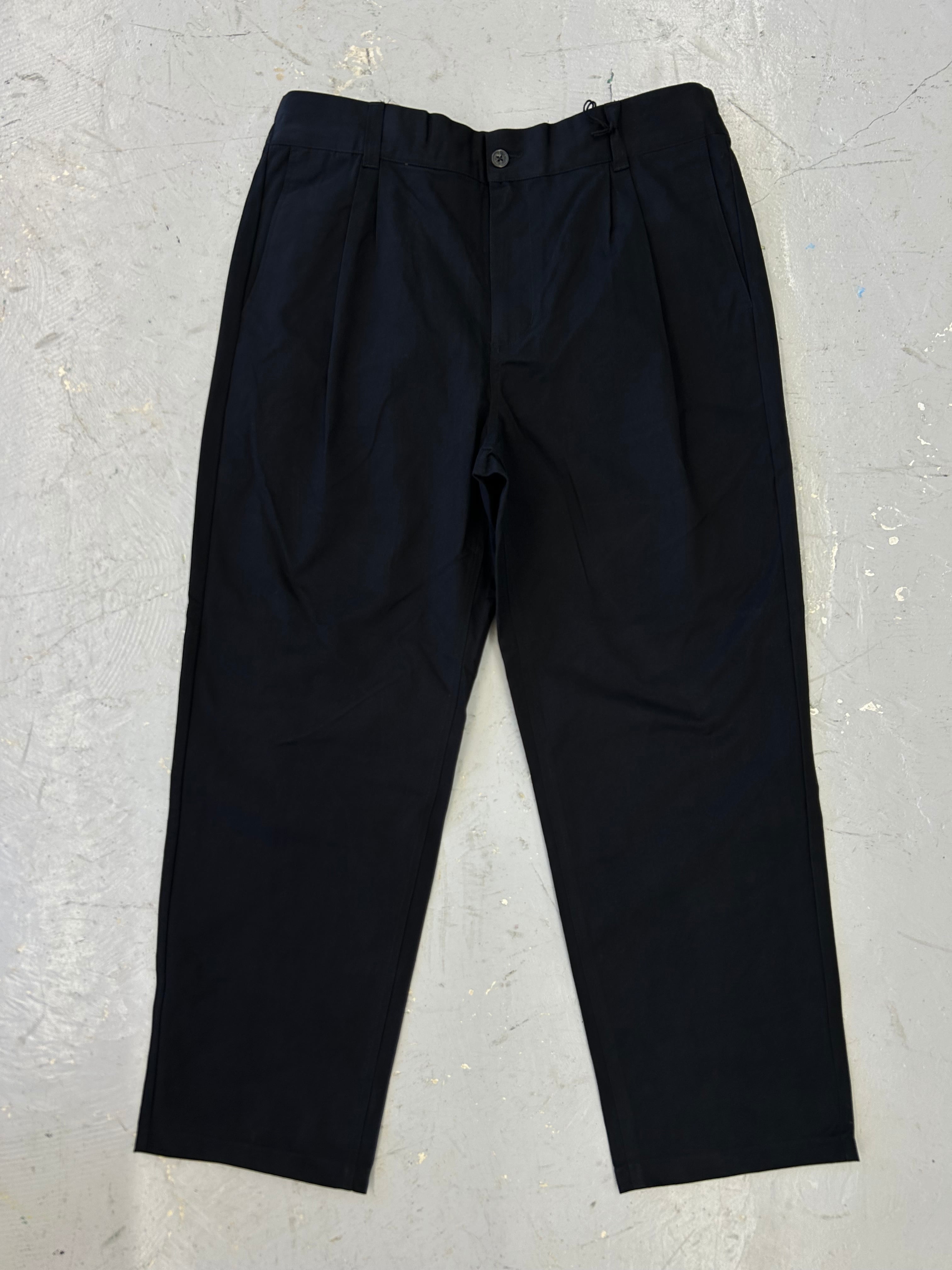 90's LEVI'S ACTION SLACKS Slacks Black W37 90年代 リーバイス
