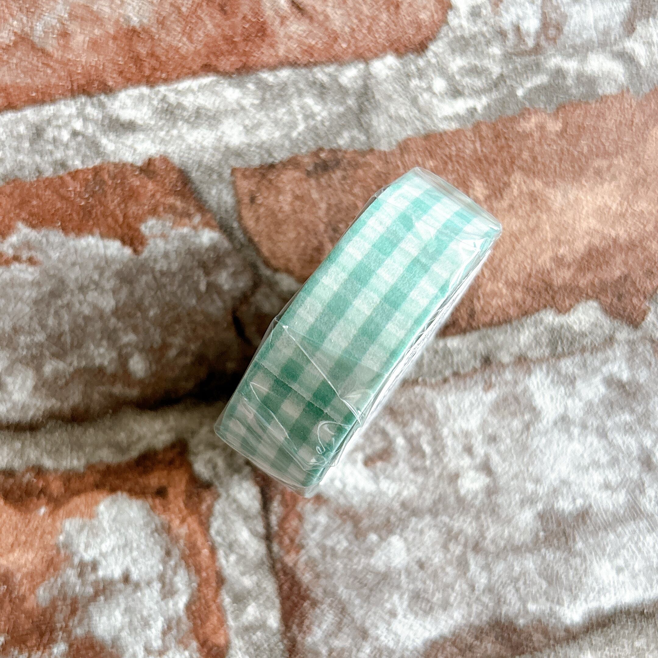 単品】チェック柄マスキングテープ パピアプラッツ | penpen bungu