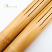 フラダンス プイリ ブラウン系 小物 小道具 茶 袋 ケース セット 木製 タヒチアン 舞台 ステージ ダンス小物 ダンス用品 レッスン 練習 イベント ケース付き 艶 光沢