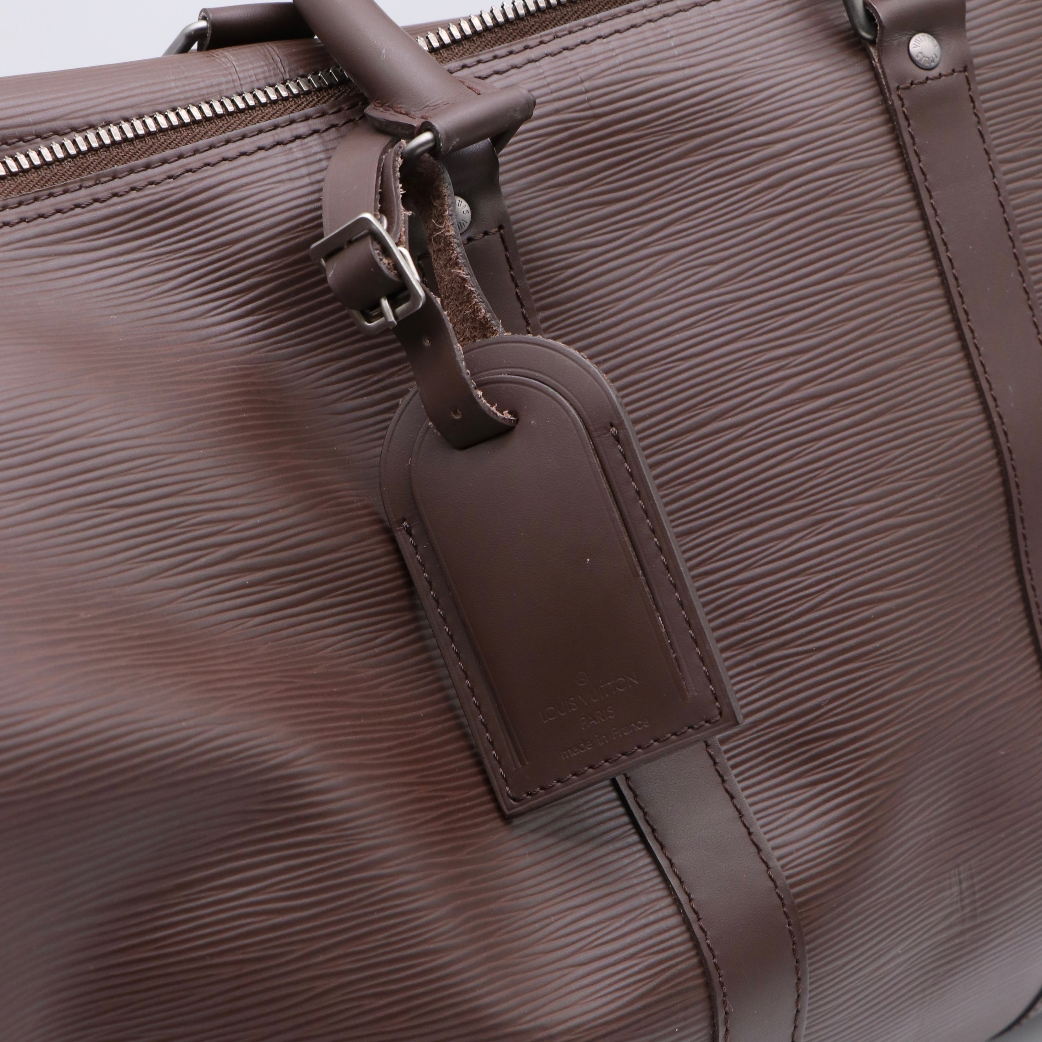Louis Vuitton エピ キーポル バンドリエール45 ボストンバッグ