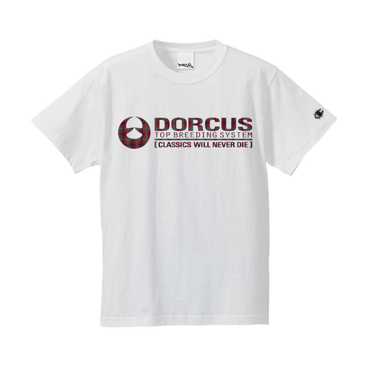 DORCUS CHECK LOGO T-SHIRTS [RED CHECK] | PANTOGRAPH STORE