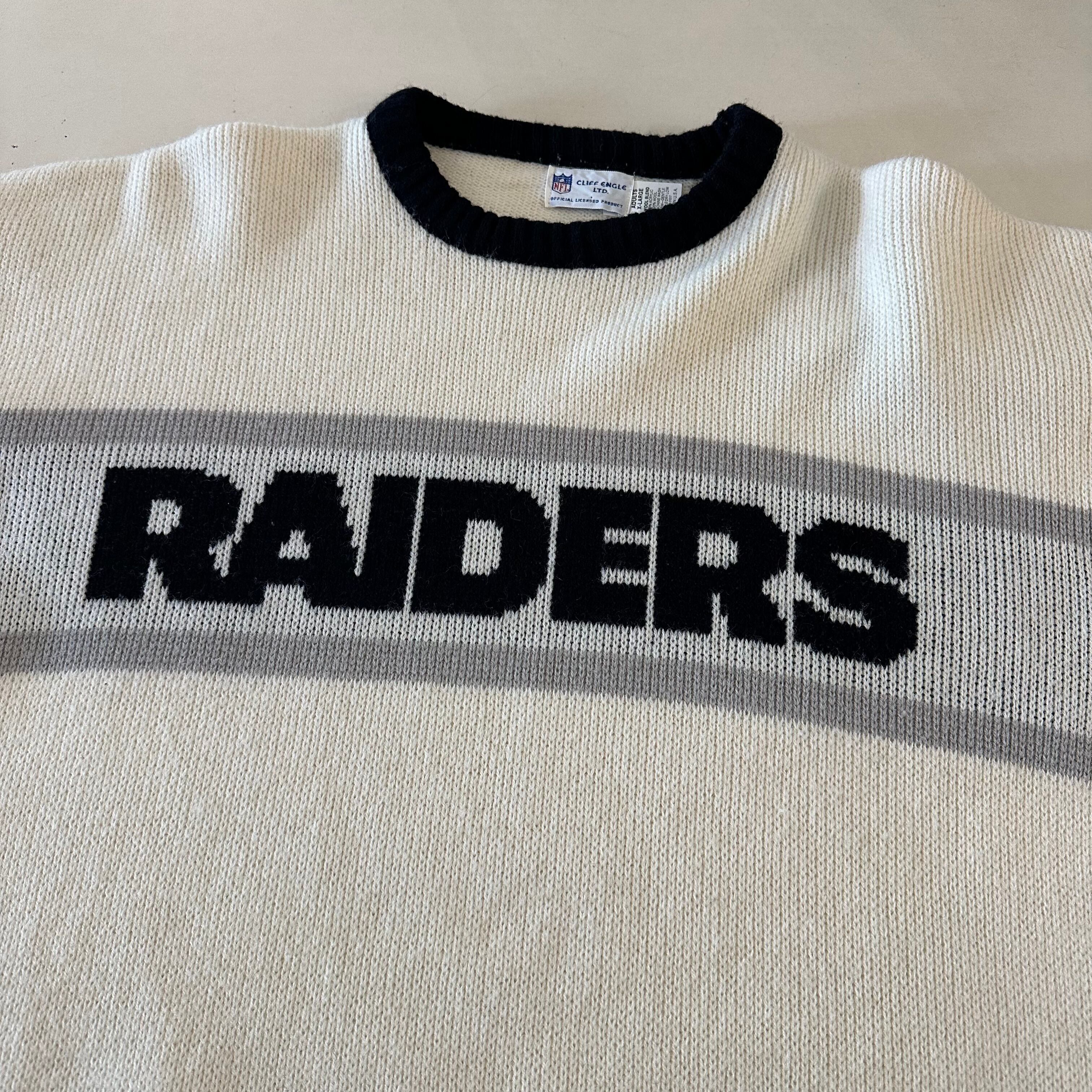 80s〜 RAIDERS SWEATER WHITE | BerBerJin Yuhodo