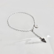 CHAIN ANKLET #2 [TINY FEATHER] / タイニーフェザー#2チェーンアンクレット