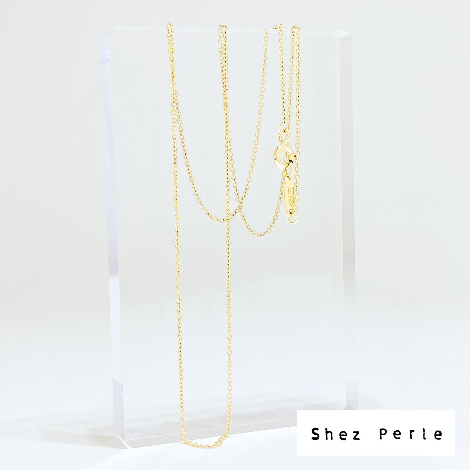 Tiffany&Co. ネックレス チェーン 750 K18 1.6g | 綺麗なティファニー 