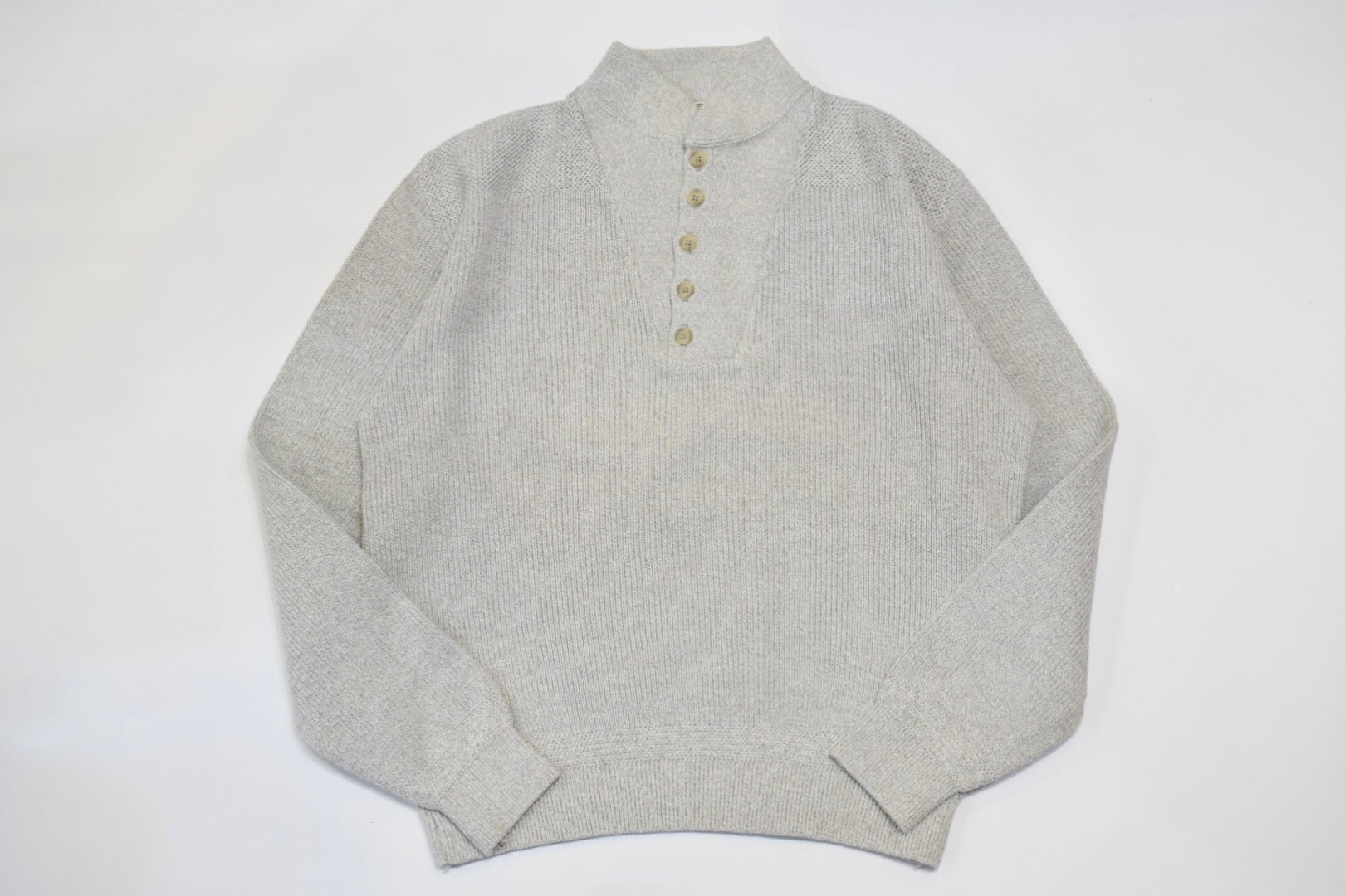 USED 80s L.L.Bean Cotton sweater -Large 01258