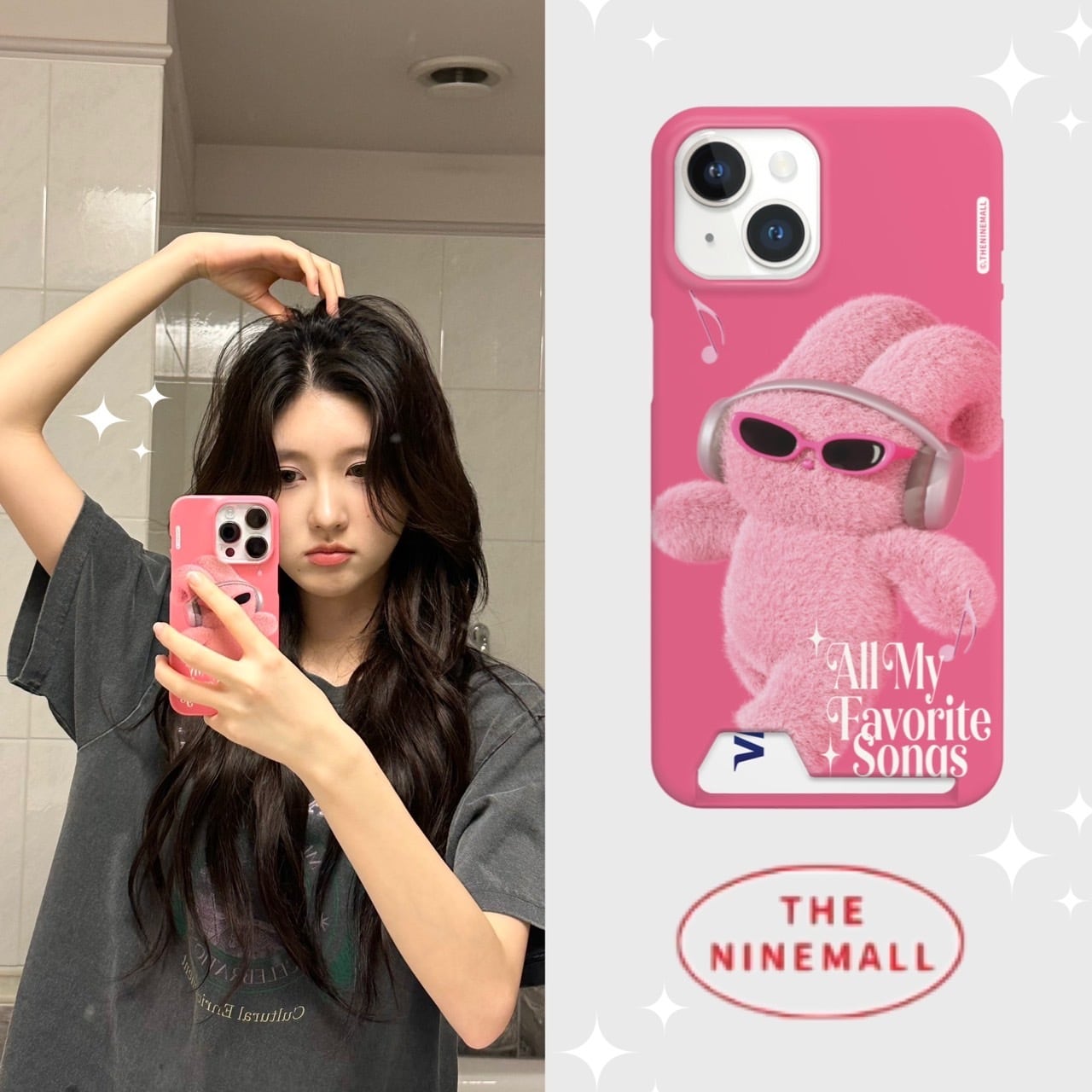 もごつ在庫！当日発送！☆IVE ガウル 着用！！【THE NINE MALL】windy