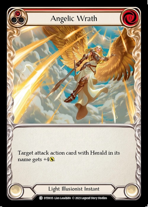DTD035【Light Illusionist】Angelic Wrath(Red) 画像