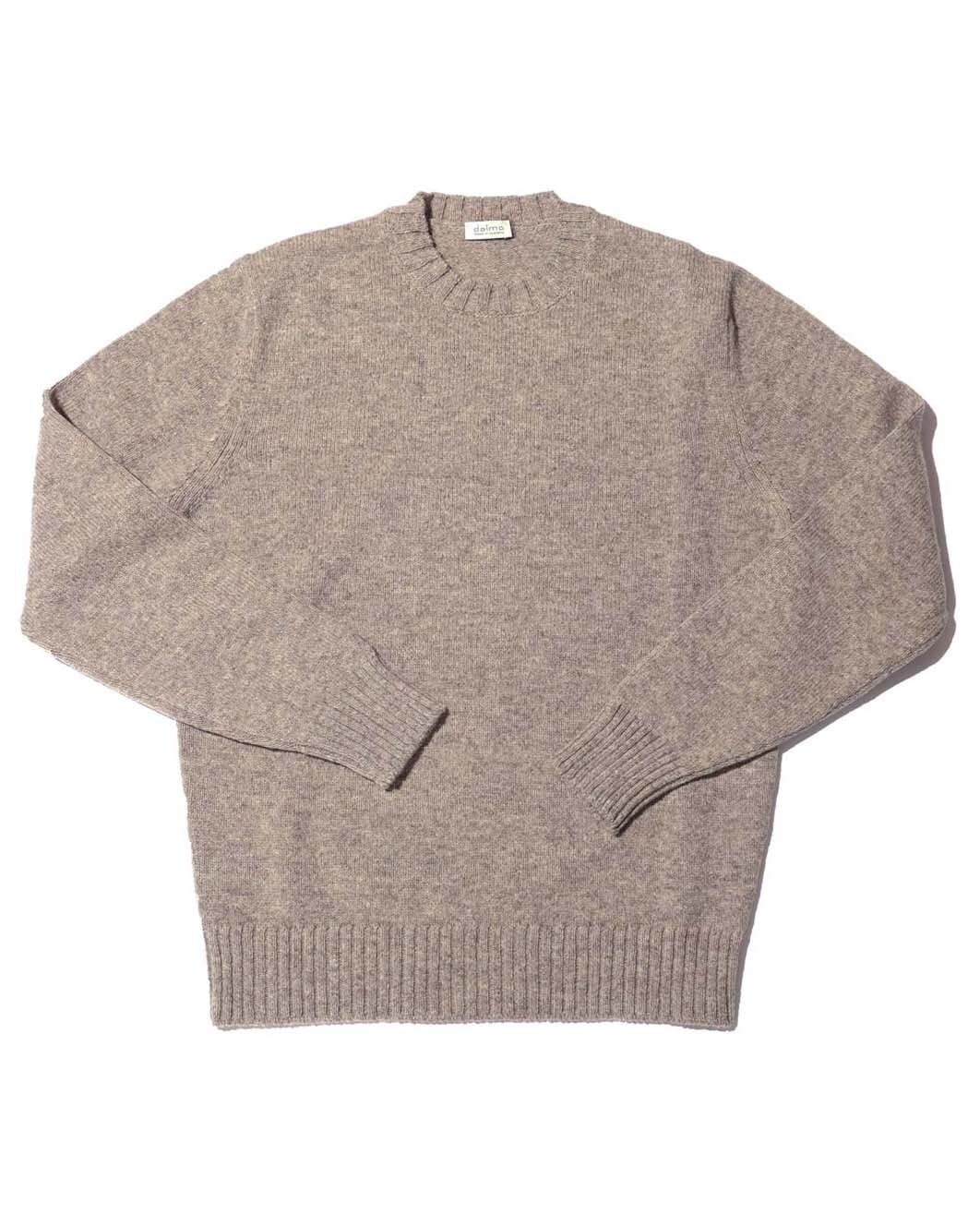 DALMO CASHMERE Lana Morettaのクルーネックニット〈Avana〉