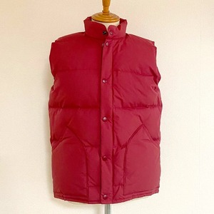 Zanter Down Vest　Burgundy