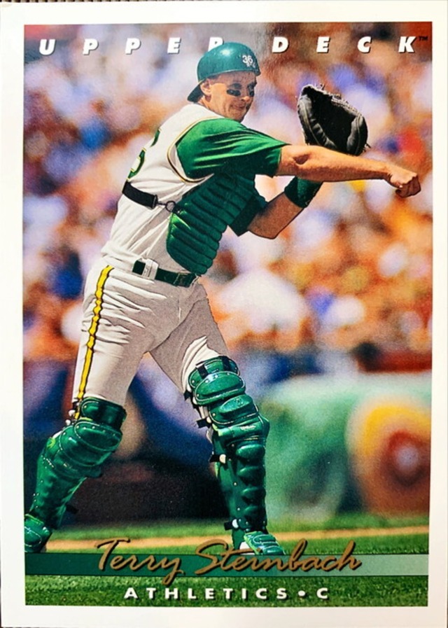 MLBカード 93UPPERDECK Terry Steinbach #278 ATHLETICS