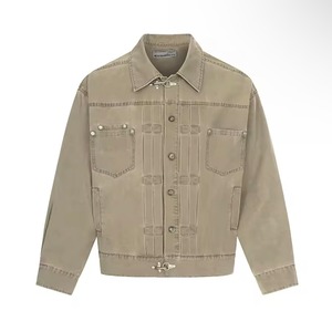 belted fireman jacket