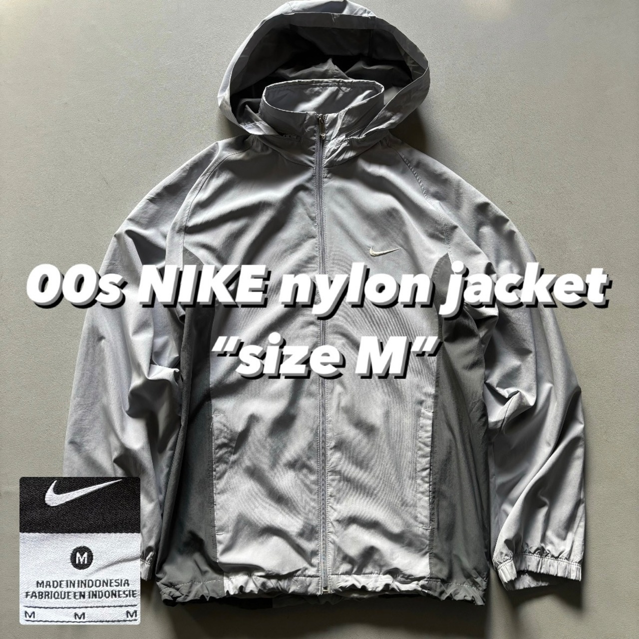 00s NIKE nylon jacket “size M” 2000年代 ナイキ ナイロンジャケット  