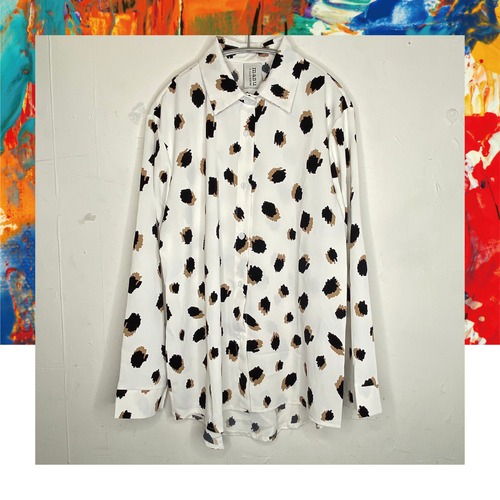 select 11047：paint pattern shirt