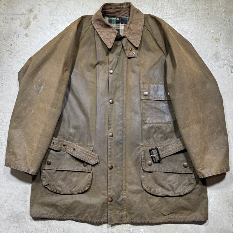 barbourデッドストック級 1988年製barbour Solway Zipper C42