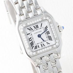 カルティエ パンテール SM ステンレス 純正ダイヤモンド
