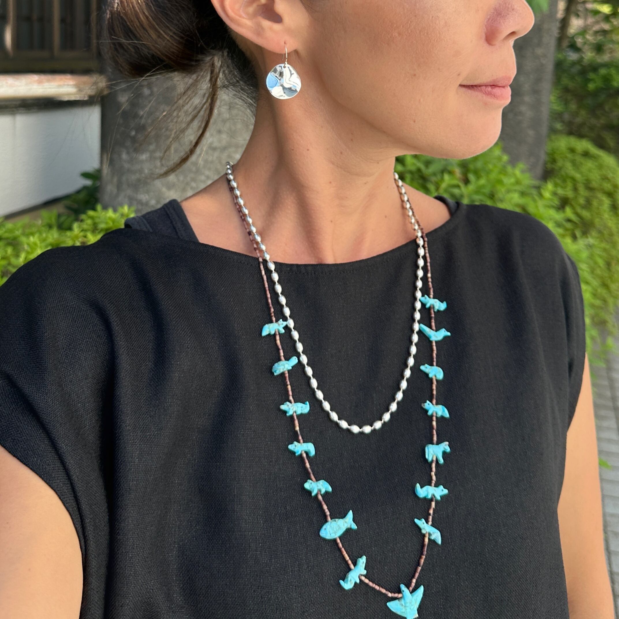 Indian Jewelry》ターコイズ フェティッシュ ネックレス | 鎌倉の  